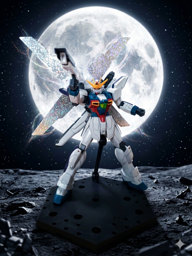 HGAWガンダムX月は見えているか？
