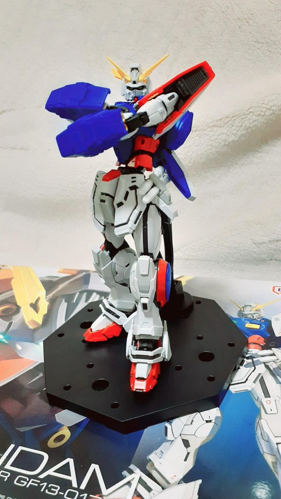 はじめてのrg–2枚目/制作者：ガンプラ初心者のお肉