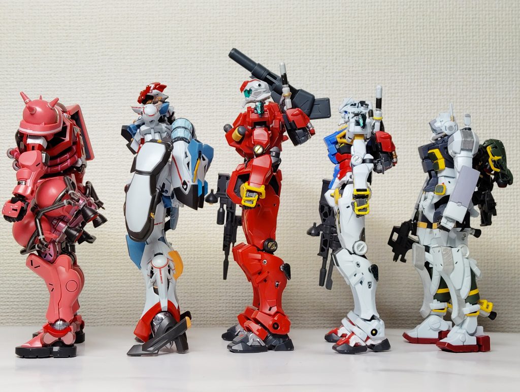 「軽」キャノンなのにデカくて背が高い。GQガンキャノン、発売されないかな・・・。