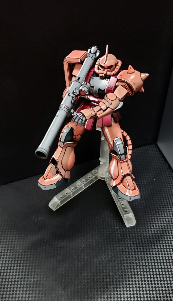 ファーストシリーズはシンプルでずっとカッコいいままですね。いつもの筆塗り、マッキーでのエッジ線仕上げです