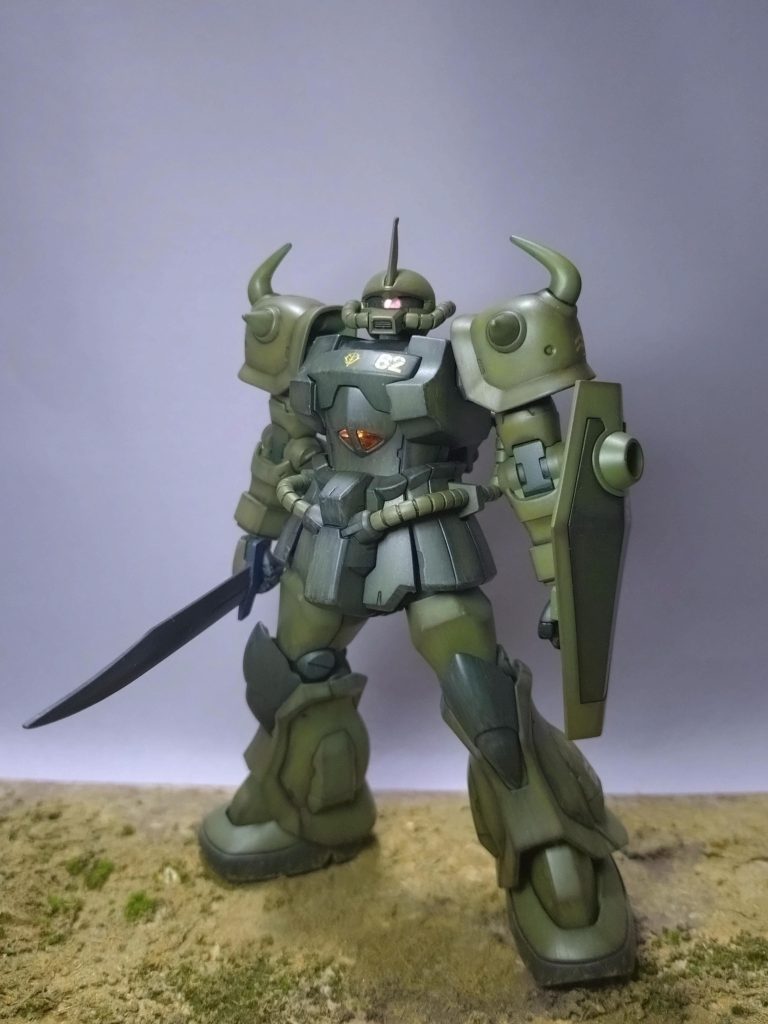 完成させてみて・・もう少しサビ汚れなど追加しておけば良かったと思います。