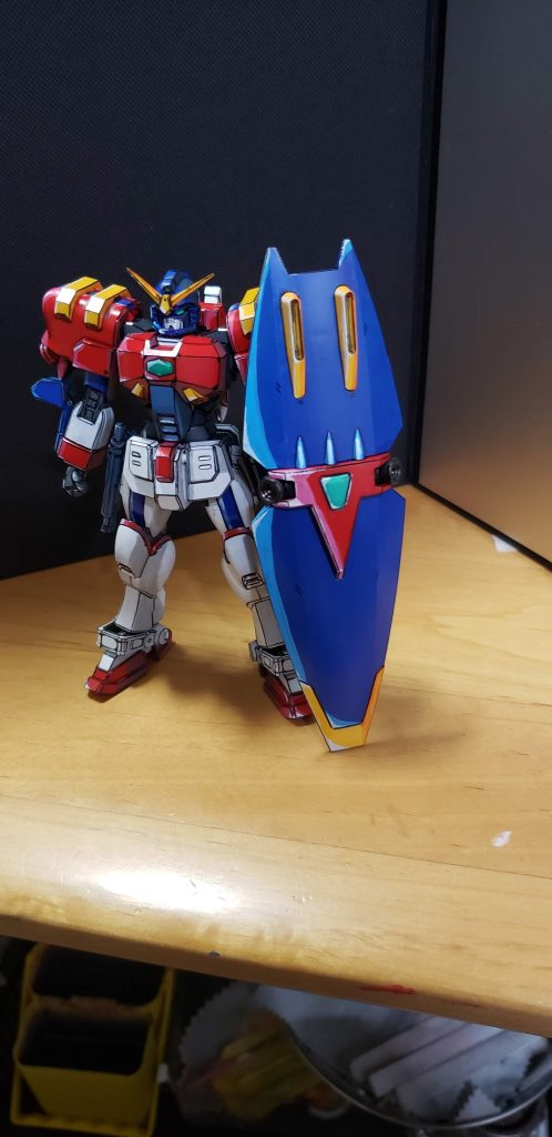 サーフシールドのデザインは劇中あまりイメージなかったですがこんな派手だったんですね。