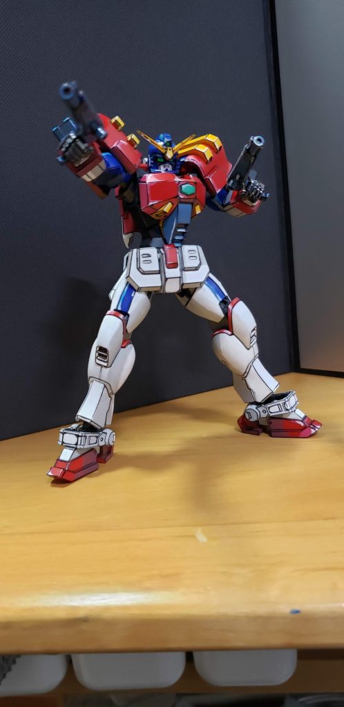 二丁拳銃は決まりますね。