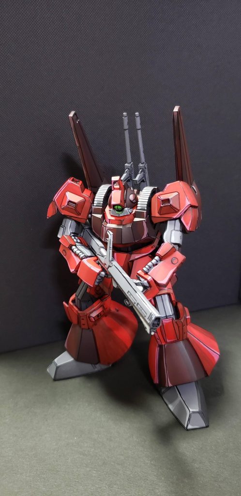 ハイライトは、今回は白でなくベース色に白を混ぜてそれぞれ塗りました。影色も同じく。