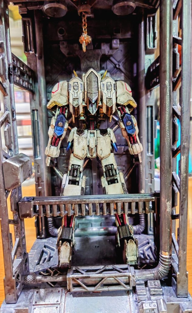 バルバトス！バックショットを撮影📸