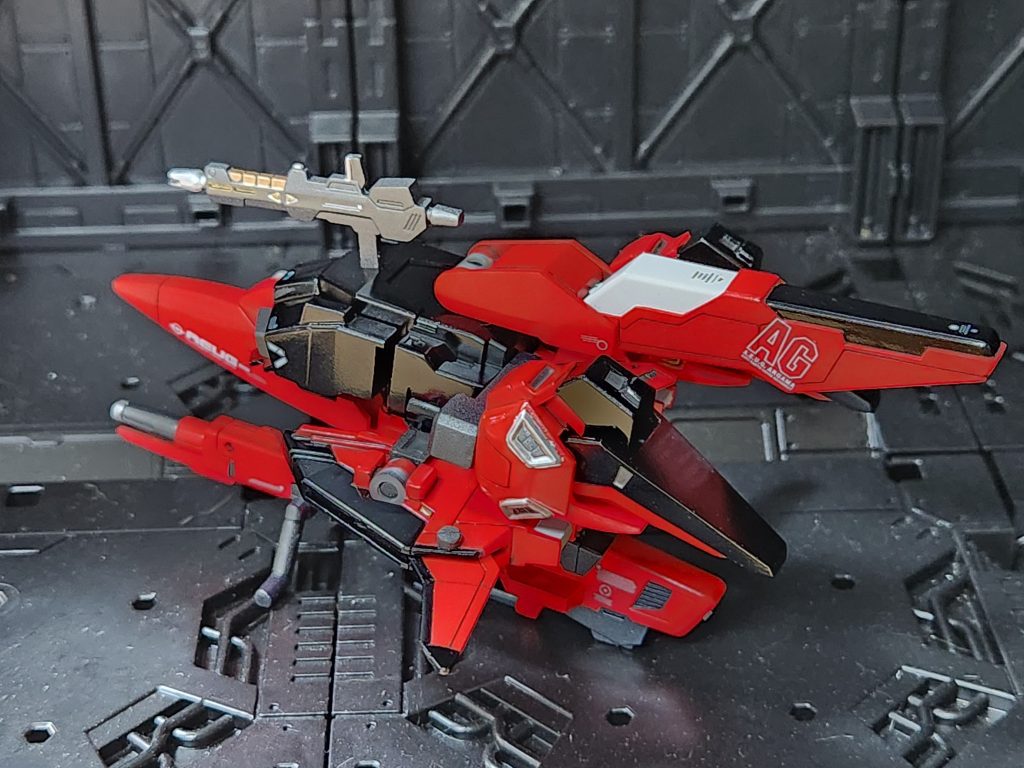 余剰パーツ出ますが、ＳＤでこれだけの変形できれば十分ですね。