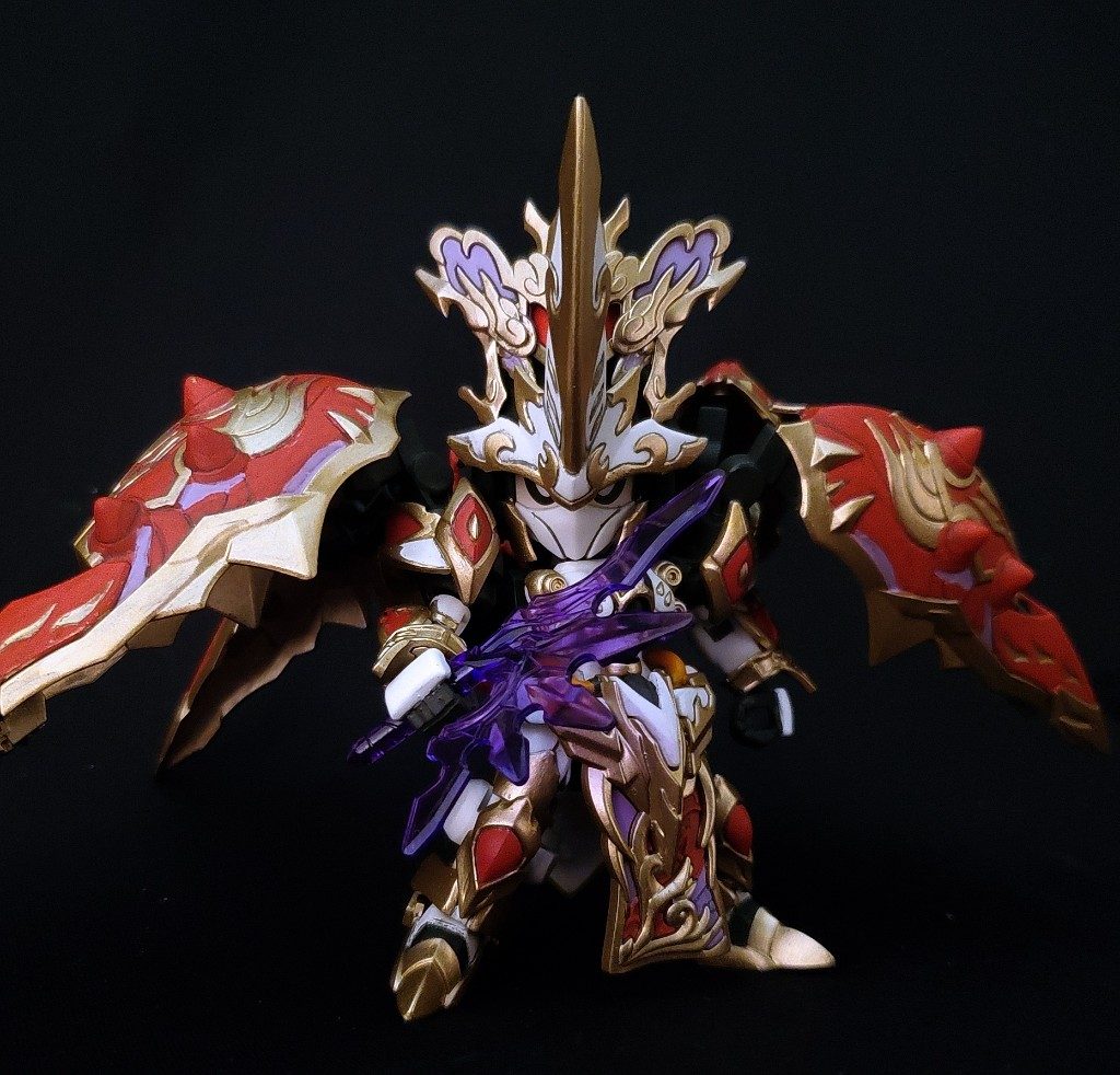 貂蝉クシャトリヤ。シナンジュより等身が高く、女性らしいラインになっています。三国伝のキュベレイも良いですがこちらも負けず良いデザインです。