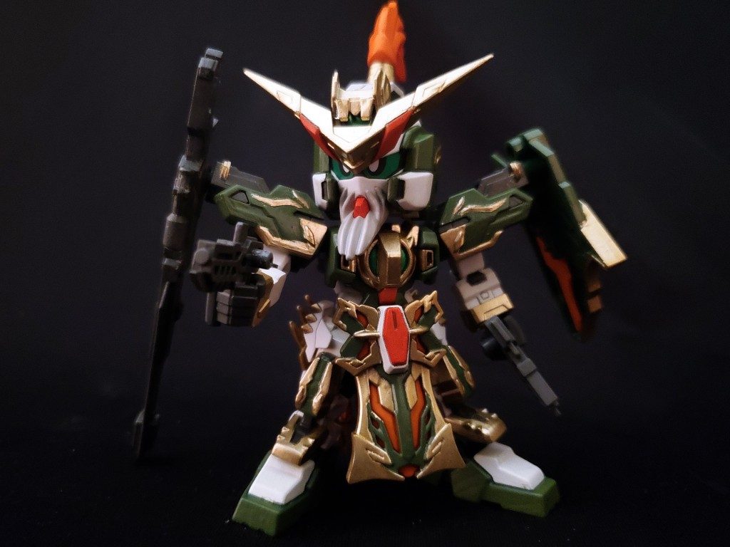 黄忠ガンダムデュナメス。年配なので設定よりトーンを落として全体的に渋めにしました。