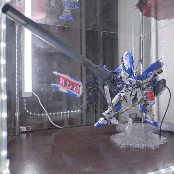 RGハイｖガンダムとメガランチャー