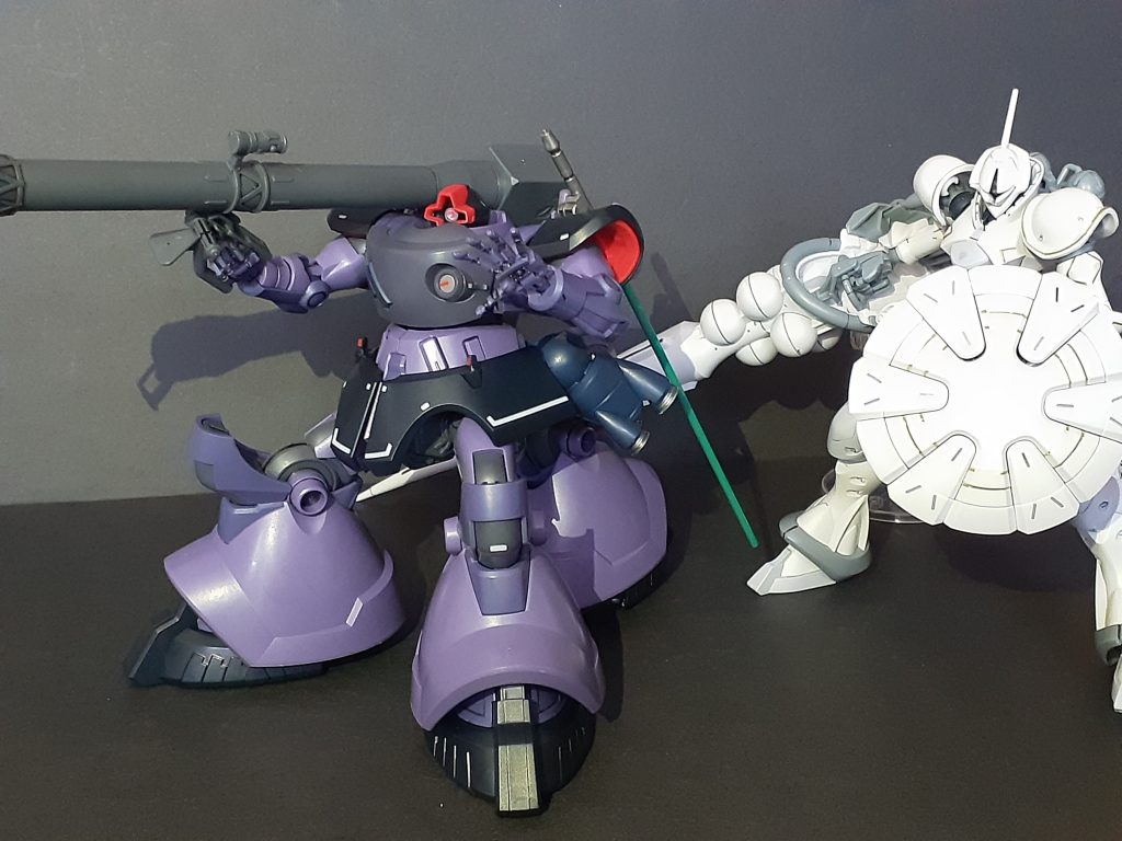 ギャンもでしたが、実はドムというMSを作ったのは今回が初めてだったりします(ドライセンはある)