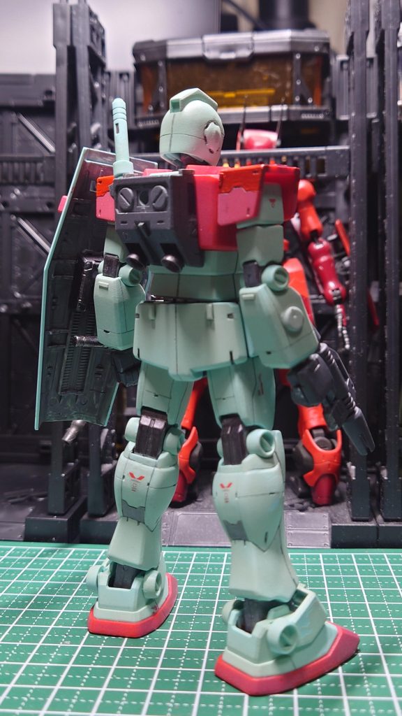 もうちょっと、スジボリしてもよかったかも…しかし、ジムならコレくらいがちょうど良いかな？