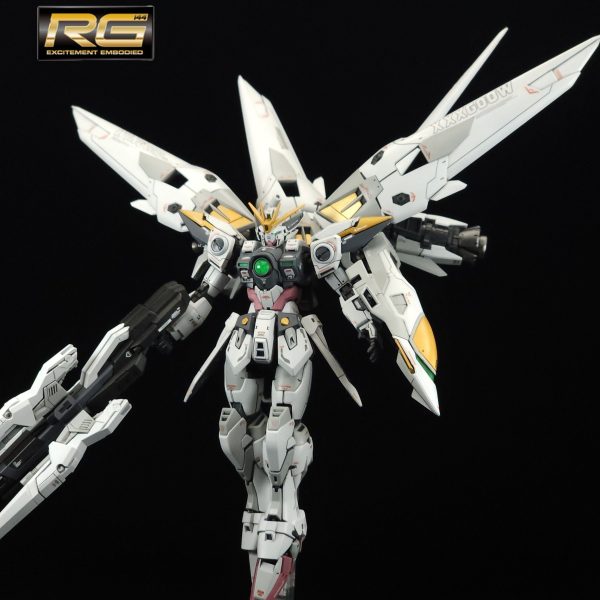 RGウイングガンダムゼロ スノーホワイトカラー