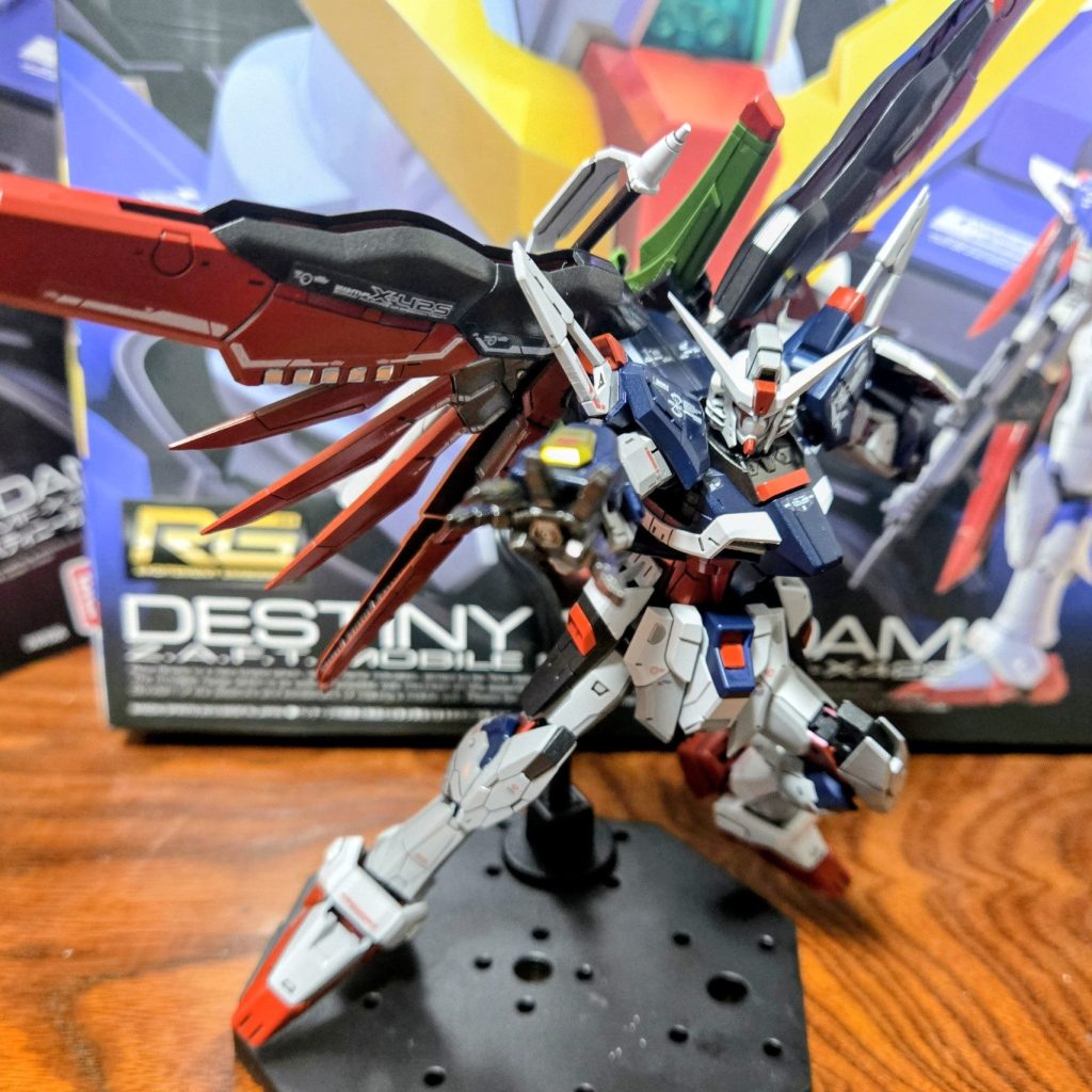 RG デスティニーガンダム｜ho61さんのガンプラ作品｜GUNSTA（ガンスタ）