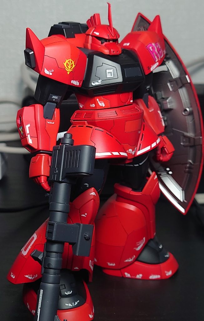 忘れていたスラスターパーツを付けたので画像UPしておきます