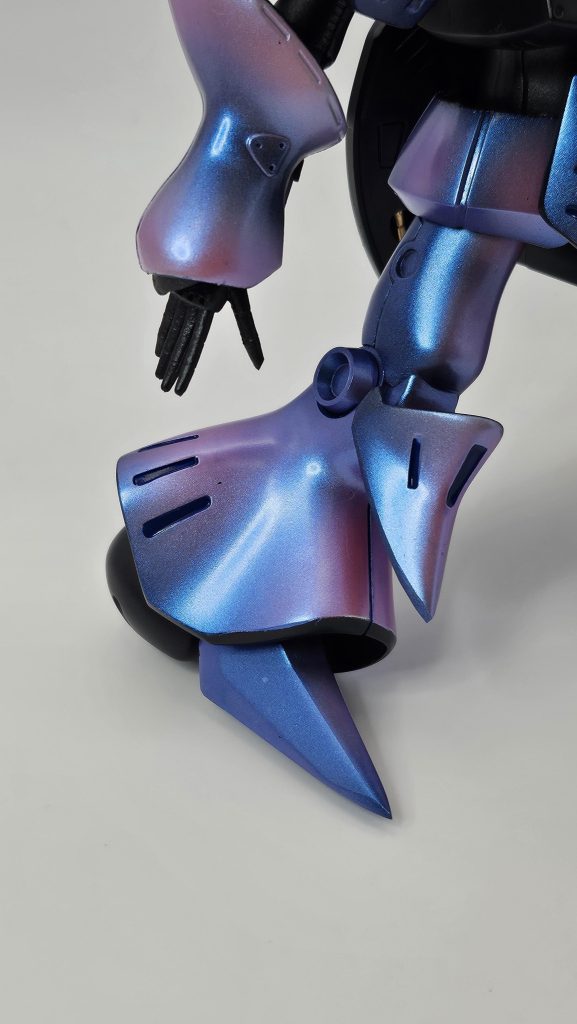 足元です。下手ですがシャープにしています。