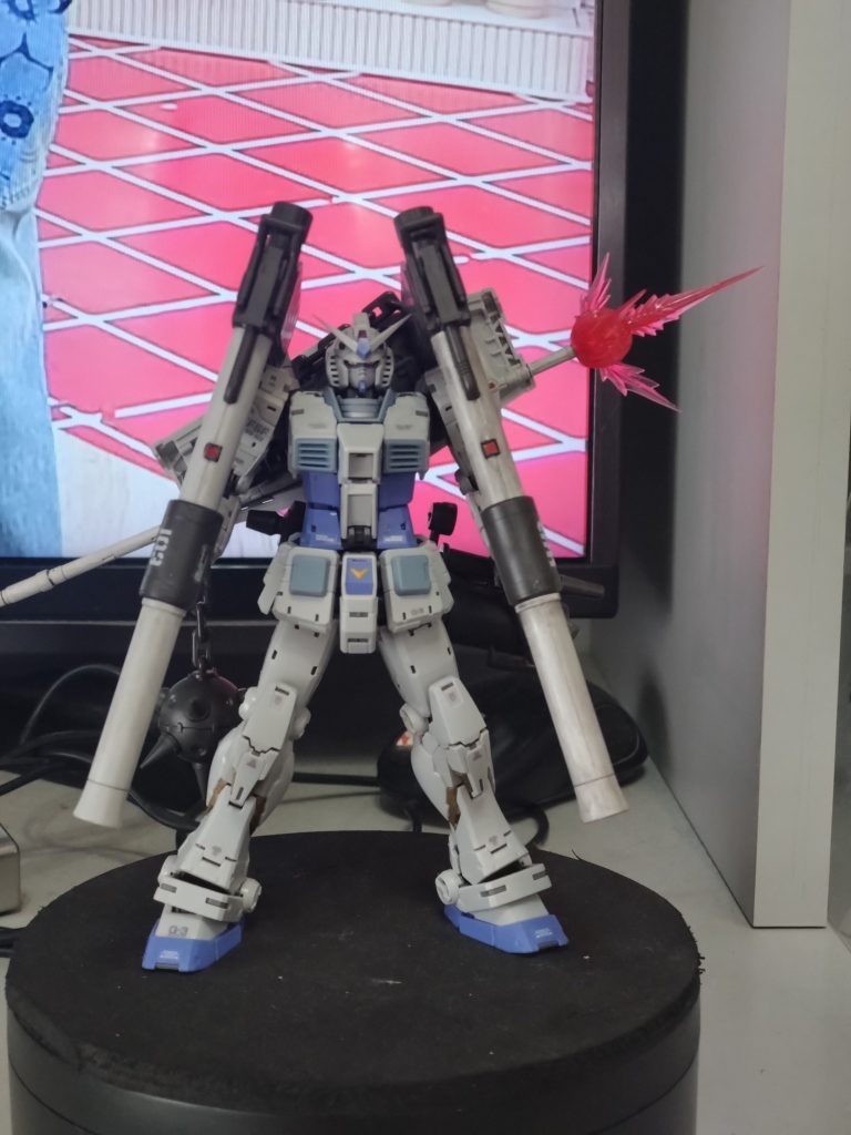 RG G3ガンダムと武器セット