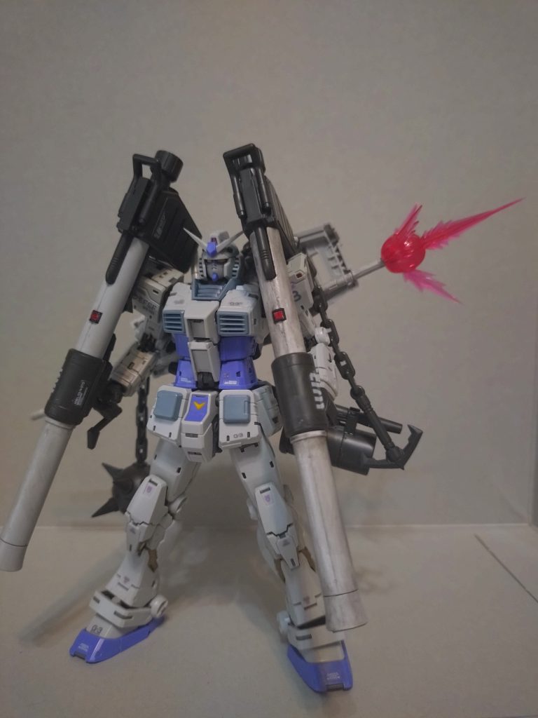 RG G3ガンダムと武器セット