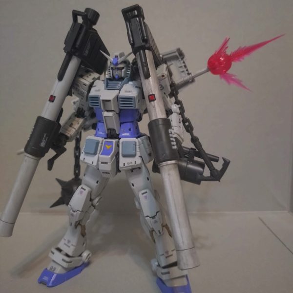 RG G3ガンダムと武器セット