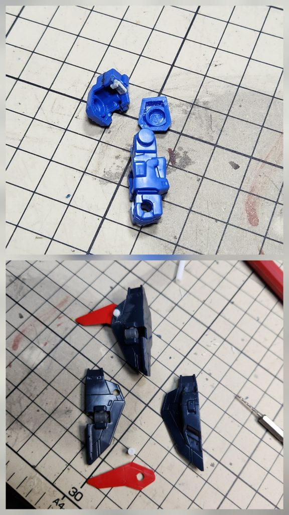 後ハメ加工状況