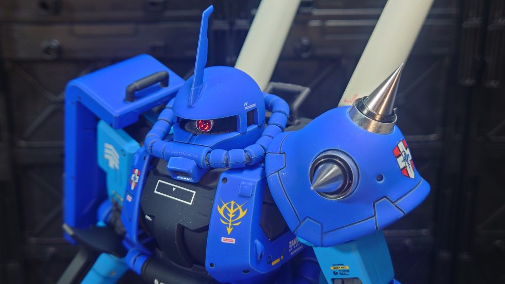 ランバ・ラル専用ザクⅡ–6枚目/制作者：あれく myT 積みプラ崩したい