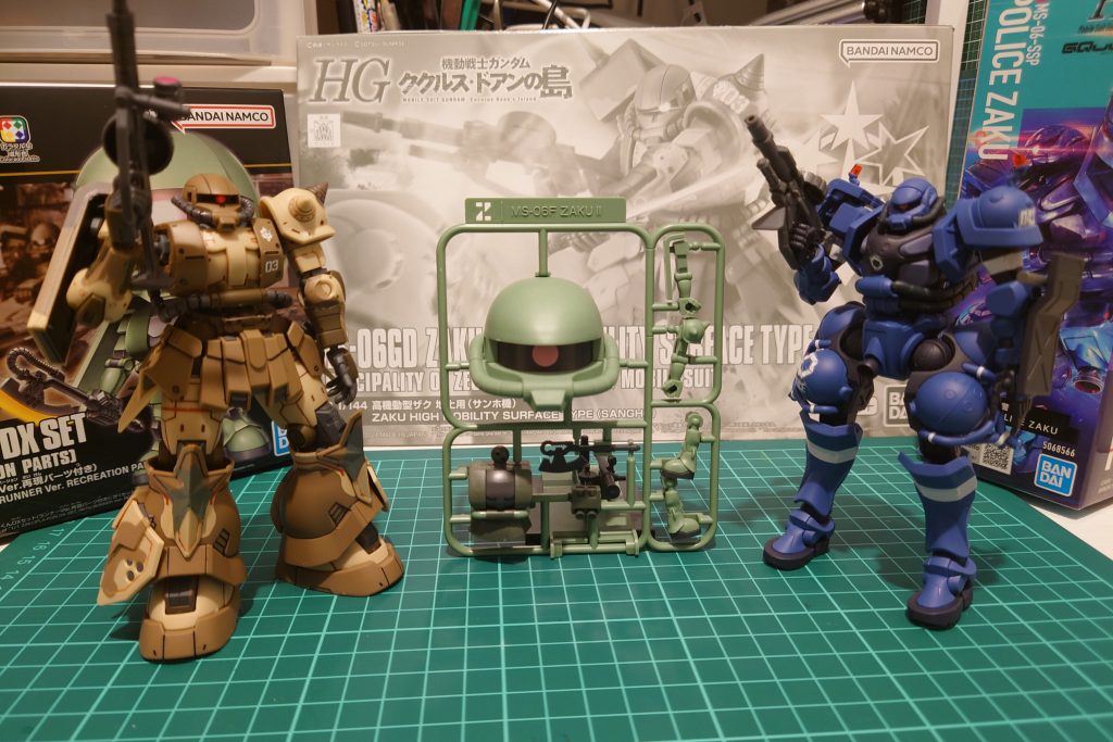 来年の3月9日には何体のザクが組み上がっているのか自分でもわかりませんが、これからもガンプライフ楽しんでいきます。