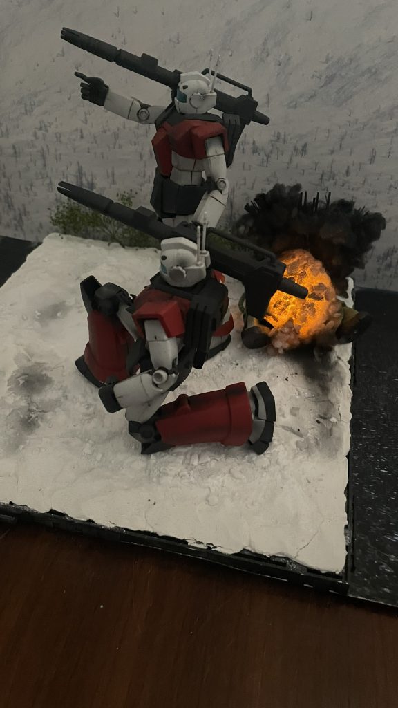 ジオラマ全景です。