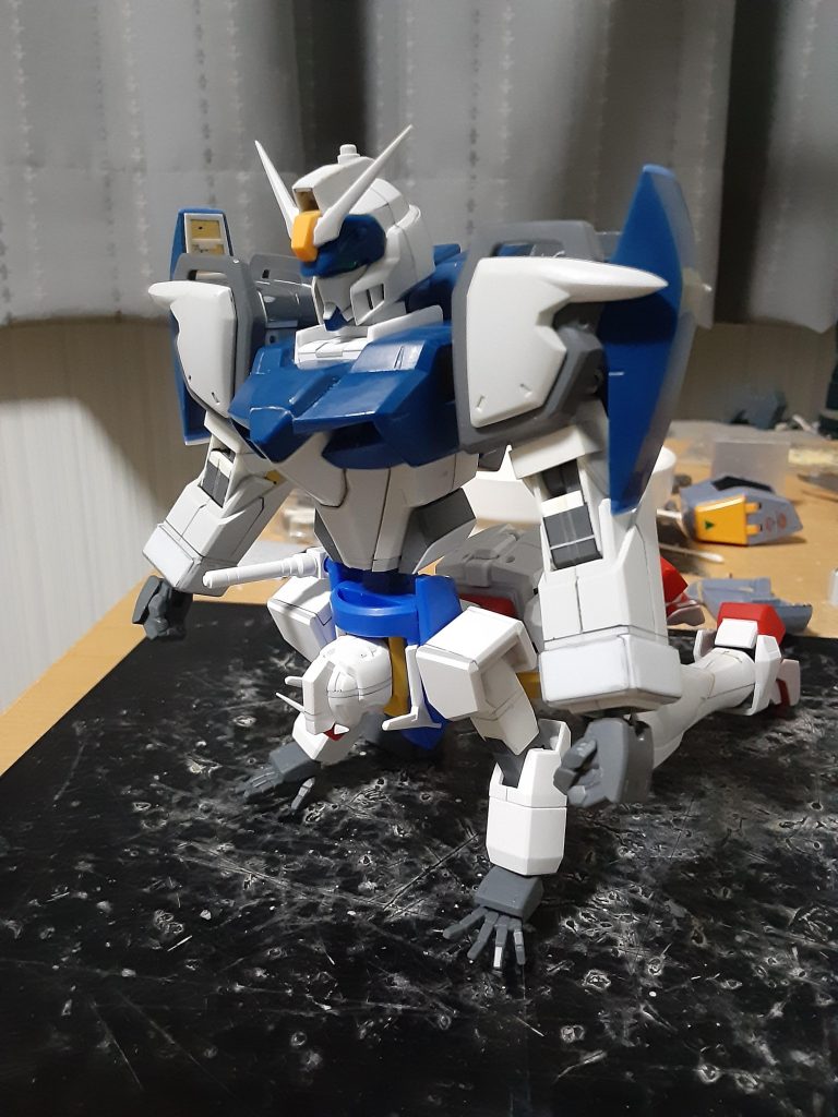 作品名：2000年代のファーストガンダム<p>2000年代に放送されていたガンダムSEED、ガンダム00世界における初のガンダムタイプ、デュエルと0ガンダム。デュエルの腰をBJにしたせいで下半身と接続できなくなったので悩んだ末、0ガンダムの手に持たせようとしたけど手 [&hellip;]</p>
