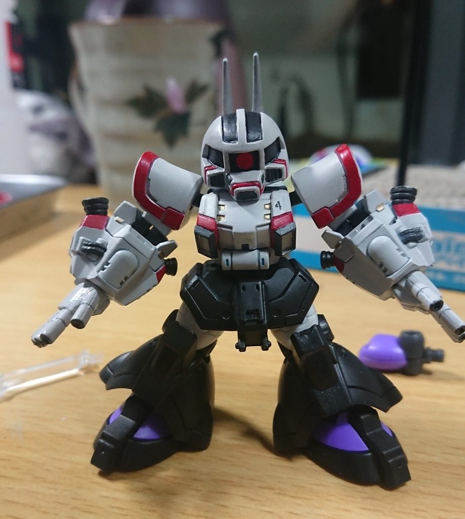 結局作ることはなかったんですが、差し替えでZタイプに出来る予定でした。MSVはどの機体も格好いいですよね！