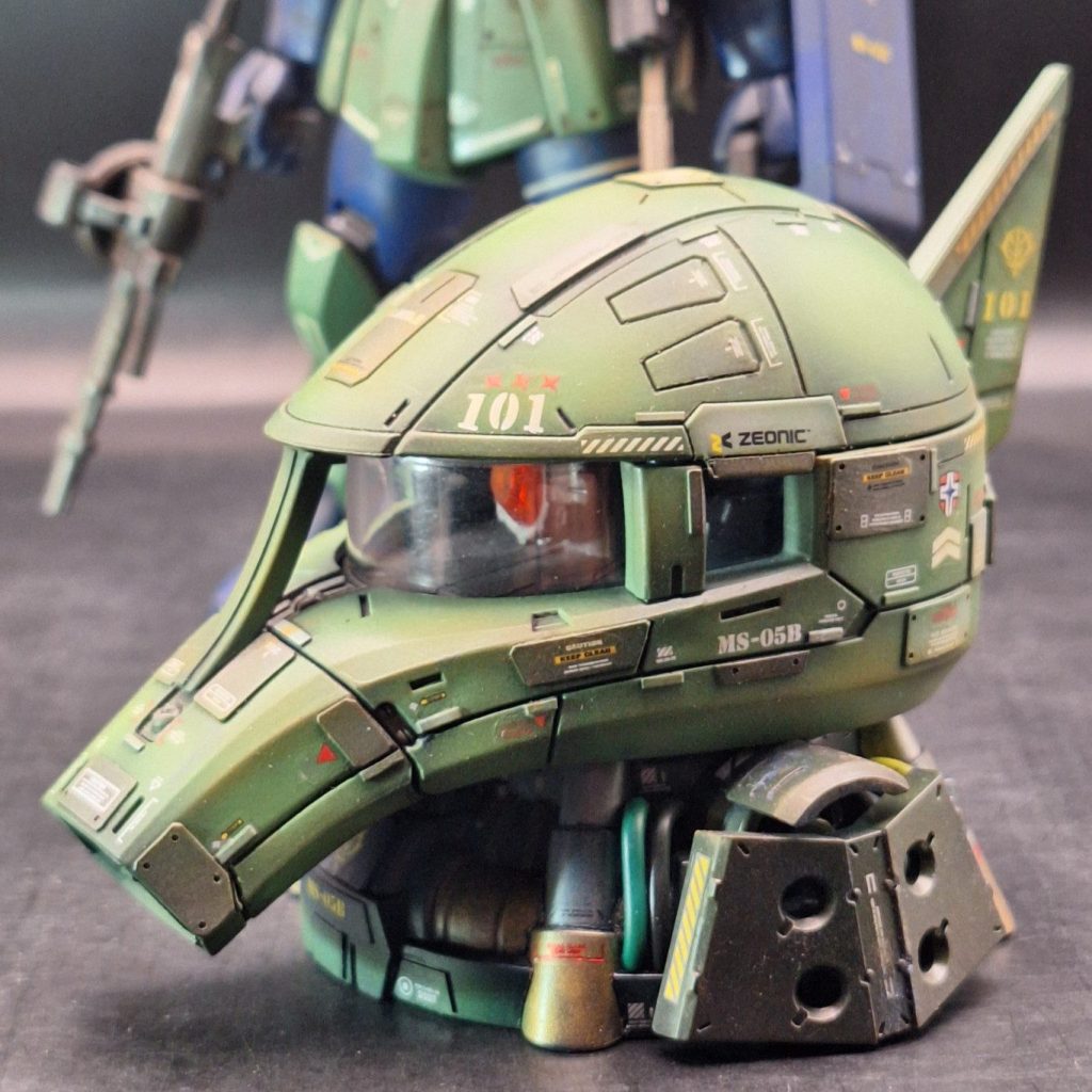 なんちゃってRG ！   ” 旧ザクヘッド”