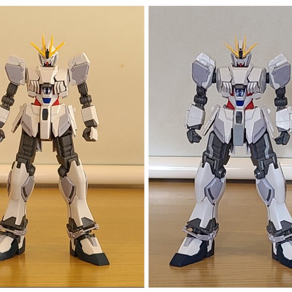 スタイル再改修版です。（画像2枚目）前回投稿に対して肩まわりと太ももを再改修しました。（画像3枚目・4枚目）元キットの痩せっぽち感から、少しは主役機っぽくなったでしょうか。(;´д｀)元キットのままでも良いンスけどね&nbsp;本体はここまで。次回はインコム改修です。(;´д｀)寄り道すんなよー（3枚目）