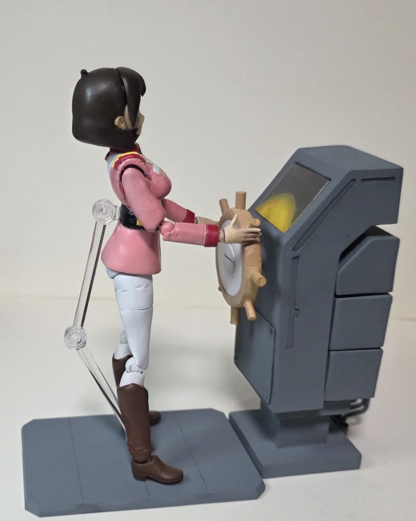 今回はリアルではなくアニメにいかに寄せてゆくかを意識して作成しました。