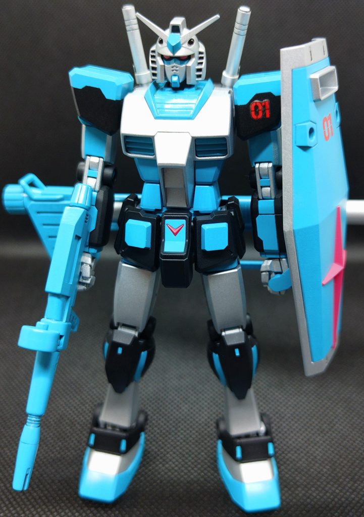ネタ制作 HGUC ガンダム 初音ミクカラーVer風