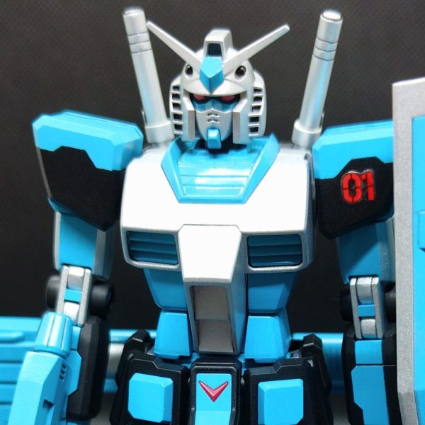 ネタ制作 HGUC ガンダム 初音ミクカラーVer風