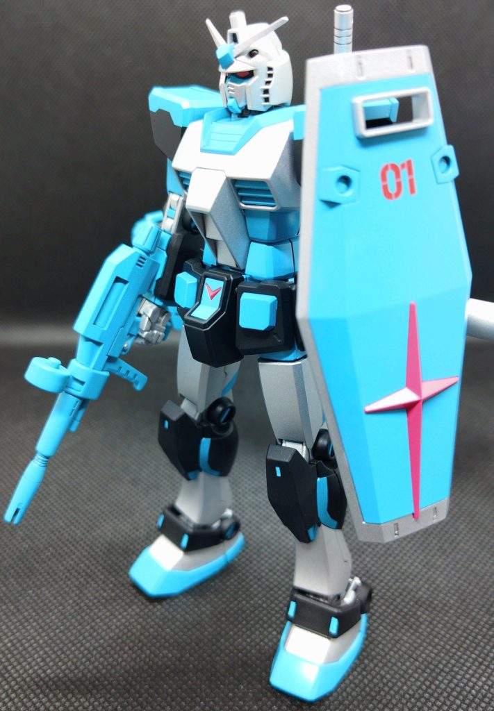 ネタ制作 HGUC ガンダム 初音ミクカラーVer風–3枚目/制作者：TAKA-STUDIO