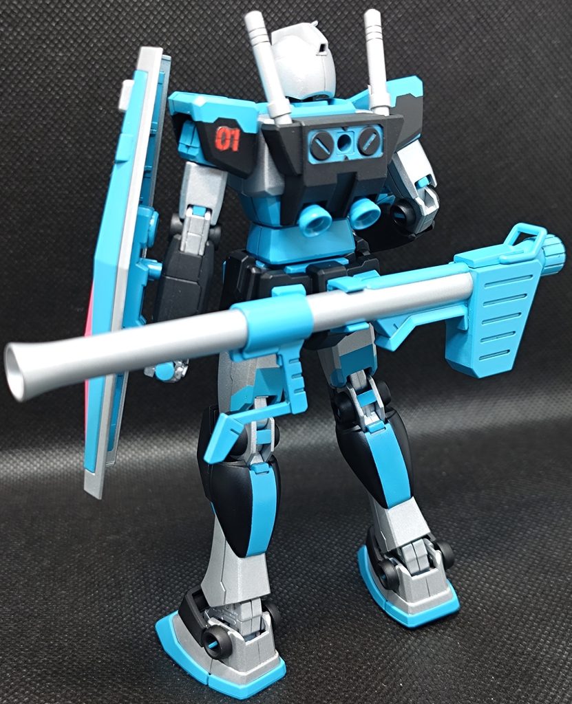 ネタ制作 HGUC ガンダム 初音ミクカラーVer風–2枚目/制作者：TAKA-STUDIO