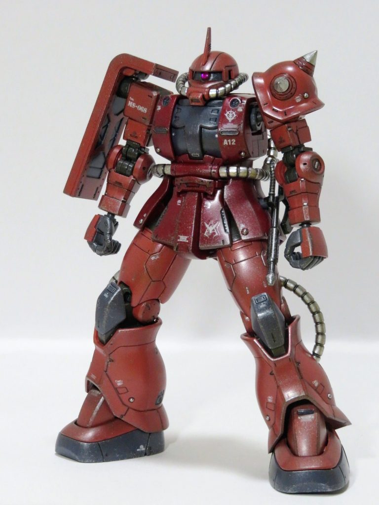 HG シャア専用ザクⅡ（赤い彗星Ver.）–3枚目/制作者：らり～