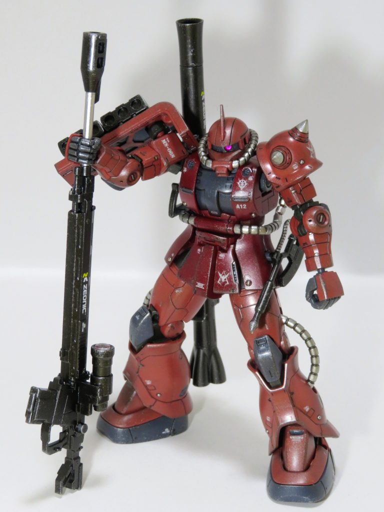 HG シャア専用ザクⅡ（赤い彗星Ver.）–8枚目/制作者：らり～