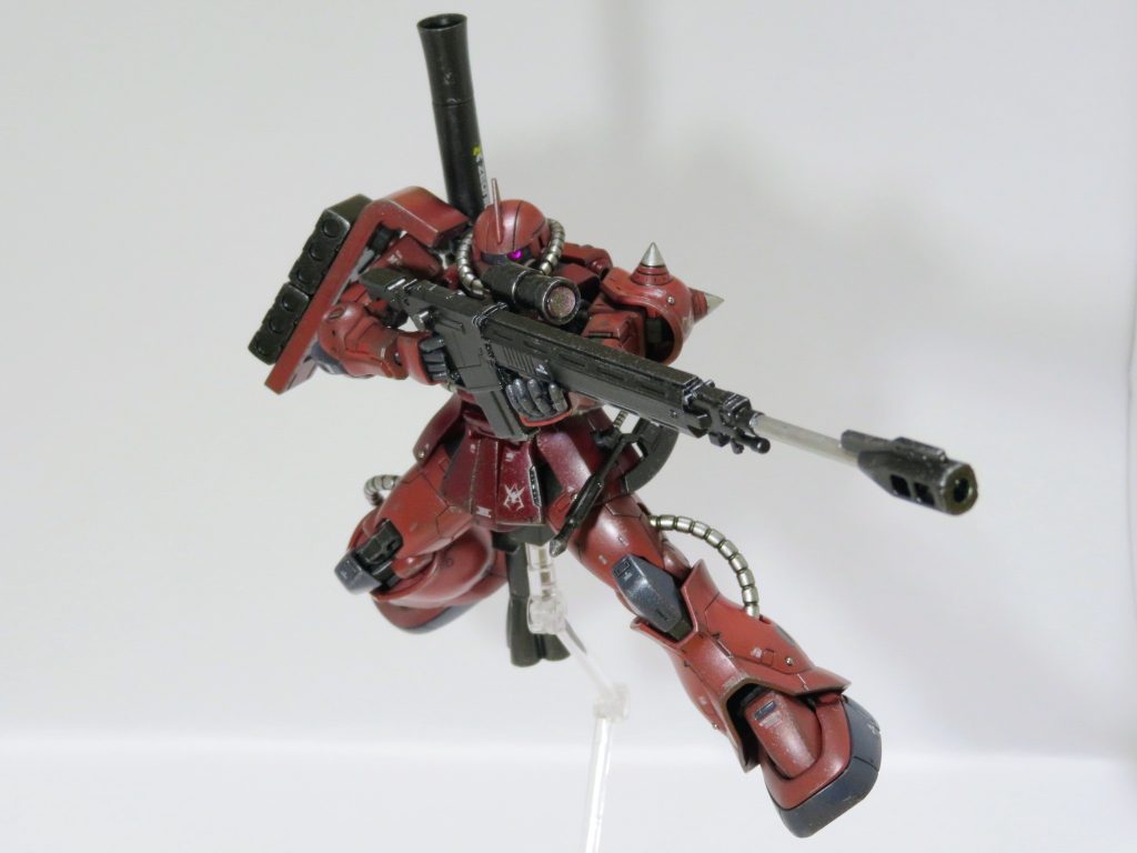 HG シャア専用ザクⅡ（赤い彗星Ver.）–9枚目/制作者：らり～