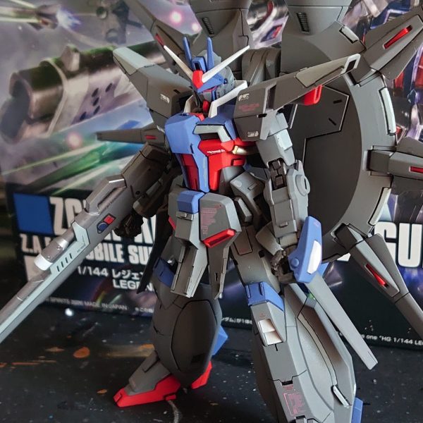 レジェンドガンダム@筆塗り全塗装