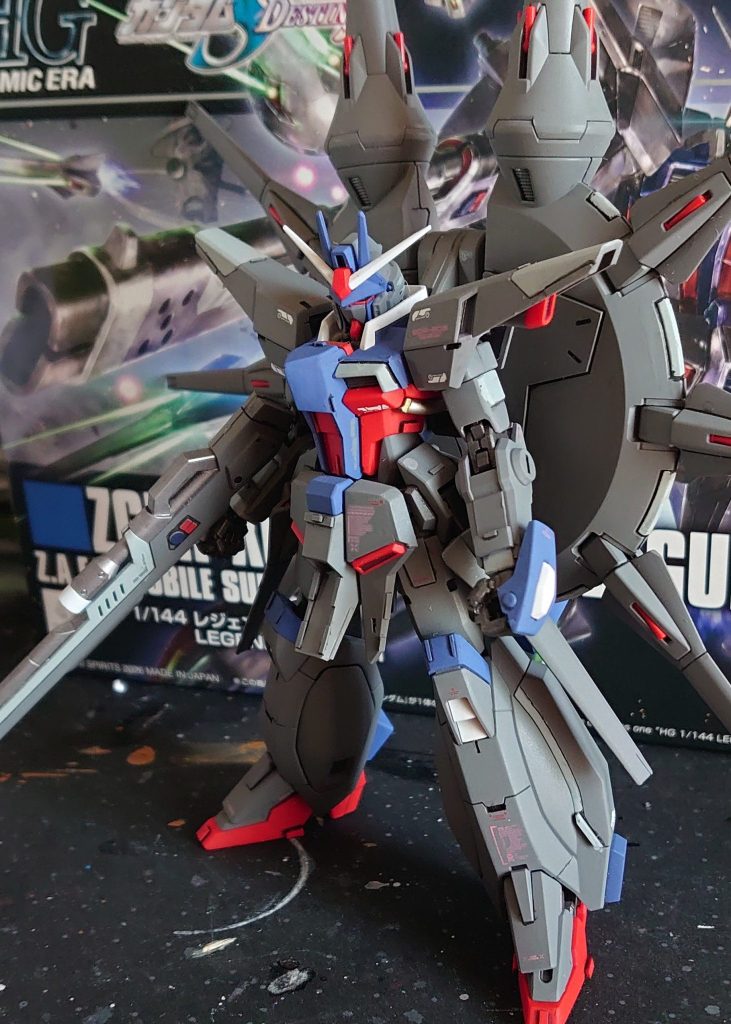 レジェンドガンダム@筆塗り全塗装