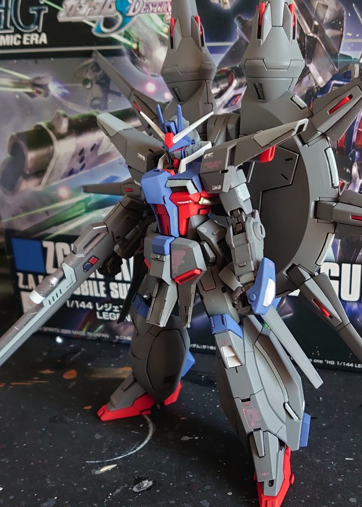 最後はいつもの全身画像で今回はヒールっぽく仕上げたかったので、ニュートラルグレーを選択＋リベンジでしたが、良い感じでまとまりました(´ω｀)まだまだ、道半ば。これまで通り、気の向くままに、ボチボチ製作していこうと思います(´ω｀)