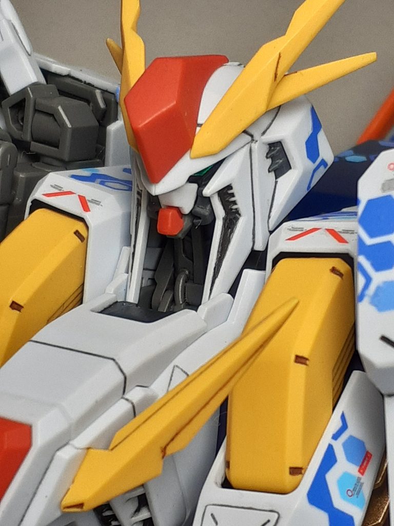 集合体恐怖症の方は注意　クスィーガンダム ヘックス迷彩