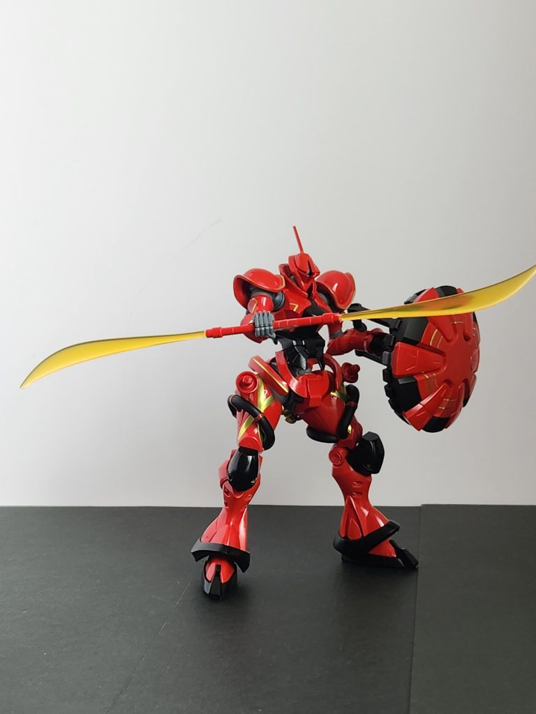 赤いギャン　薙刀装備