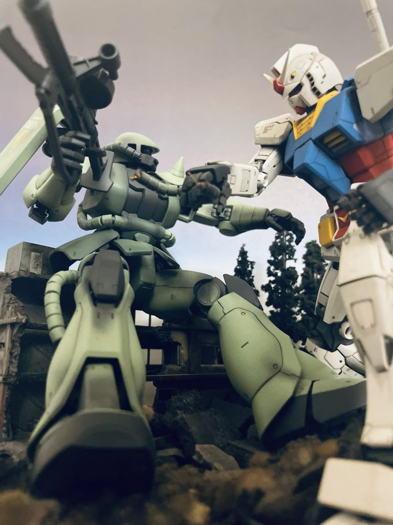 ガンダム大地に立つ！ ～機動戦士ガンダム 第1話より～–5枚目/制作者：SH