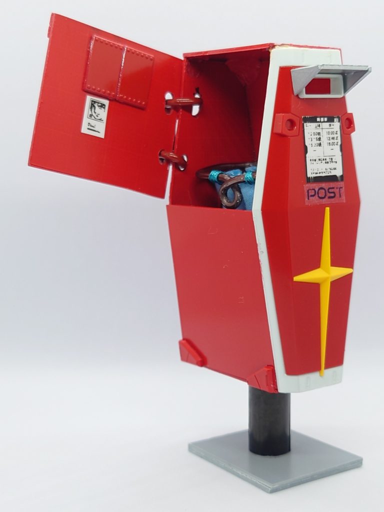 では、開きまして。ポスト内は結構頑張りました。