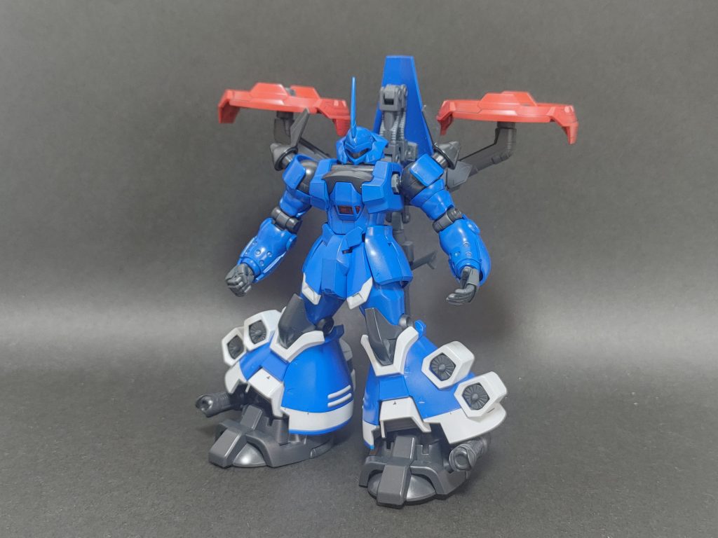 火星独立戦争に投入された機体。背中のローターガトリング部分は「シュツルムティーガー(嵐虎)」と呼ばれる独立兵器である。MS装着後は脚部ホバリングと併せて空中浮遊することが可能になり、3次元攻撃が可能。