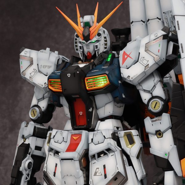 PG UNLESHED νガンダム（撮影中）