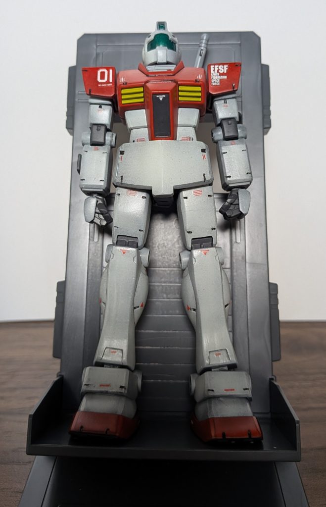 握り手には、オプションパーツ4のハンドパーツ中サイズを使用しています。ここまで、見ていただきありがとうございます。イイネを押していただくと、とても嬉しいです。