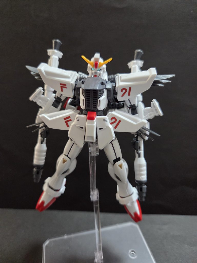 肩、腰の放熱フィンを差し込み!