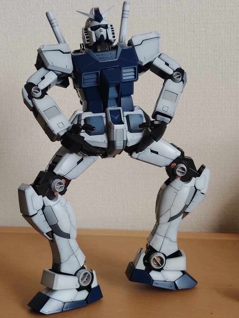 RX78-2 ガンダム エコプラ▶ガンダムベースカラーへ–4枚目/制作者：くるもも